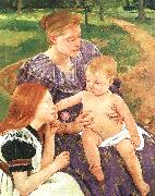 Mary Cassatt The Family china oil painting reproduction